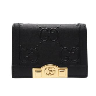 Gucci Black Leather Wallet (Bi-Fold) (Pre-Owned)