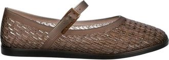 Melissa Harper Ballerina Plat - Dames - Ballerinas - Bruin - 35 EU - Schoenen
