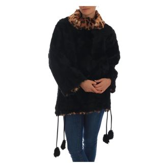 Dolce & Gabbana Dames, Jassen, Zwart, Maat: 3XS