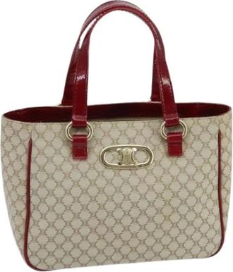 Celine Pre-owned Handbags, female, Beige, Size: ONE SIZE Pre-owned Canvas celine-bags