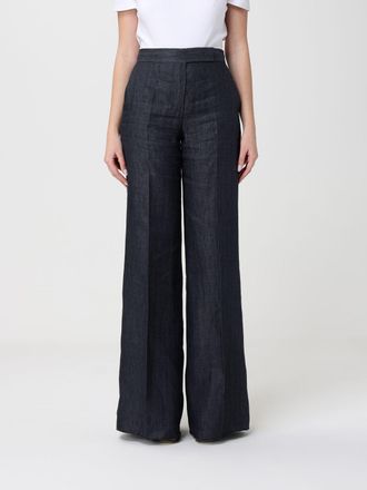 Max Mara Pantaloni Deserto palazzo Max Mara in lino