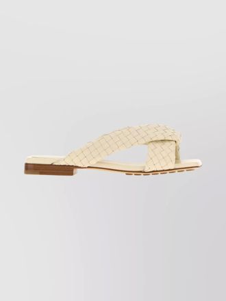 Bottega Veneta leather riva sandals