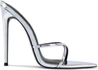 Femme Donatella Mule in Platinum at Nordstrom, Size 11