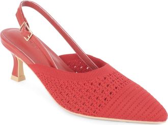 Elie Tahari Palermo Slingback Pump in Red at Nordstrom, Size 6.5