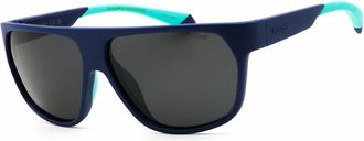 Polaroid Polarized Grey Square Ladies Sunglasses PLD 7053/S 0FLL/M9 60