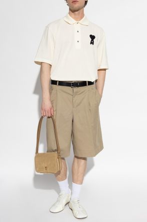 Ami Shorts With Pockets, Mens, Beige