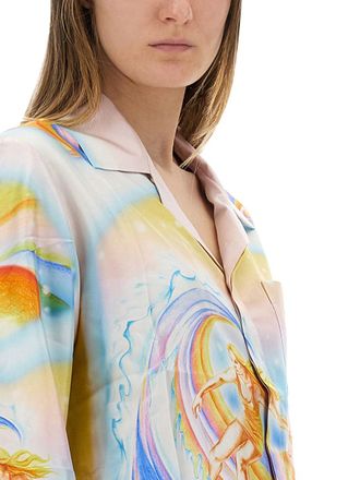 Casablanca Psychedelic Nirvana Shirt - Multicolor