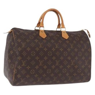 Louis Vuitton Pre-owned Hand Bag - Dames - Pre-owned - Bruin - Maat: ONE Size Leer
