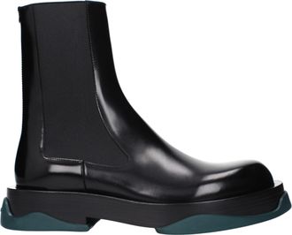 Jil Sander Leather Ankle Mens Boots