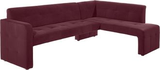 Exxpo Sofa Fashion Essbank »Barista, bequem und elegant, hohe Bodenfreiheit,« Eckbank Barista bequem und elegant, hochwertige Detailverarbeitung