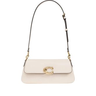 Coach Jet Clasp-detail Leather Shoulder Bag