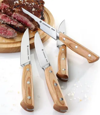 Zassenhaus Juego De 4 Cuchillos Para Carne Zassenhaus