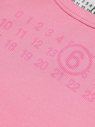 Maison Margiela Cotton-Elastane Jersey Dress - Pink