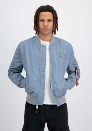 Alpha Industries Bomberjacke ALPHA INDUSTRIES MA-1 TTC Light, Herren, Gr. M, bunt (graublau), Obermaterial: 100% Nylon, Futter: 100% Nylon, Jacken Bomberjacke