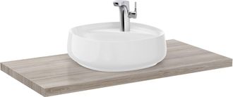 Roca Roca - Encimera Hidr&oacute;fuga Para Lavabo Savana Color: Roble City - Medidas: 1000 Mm