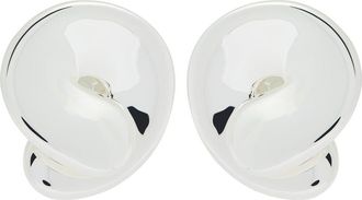 JENNY BIRD Rio Button Silver-plated Stud Earrings - One Size