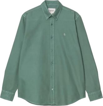 Carhartt Work in Progress buttoned cotton shirt - men - Cotton - S - Green