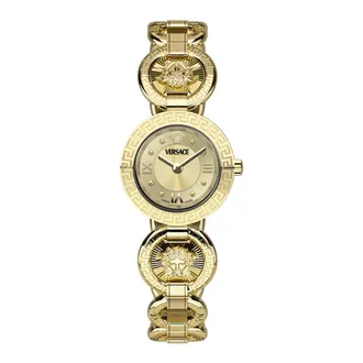 Versace Watches, female, Yellow, Size: ONE SIZE Timeless Watch