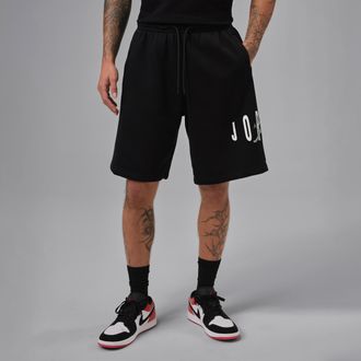Nike Jordan Mens Jordan Brooklyn Fleece Shorts in Black | IQ2986-010