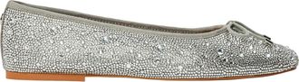 Steve Madden Dames Blossoms Metallic Ballerinas (Zilver)