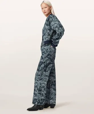 AllSaints Blake Horse Jacquard Denim Jeans