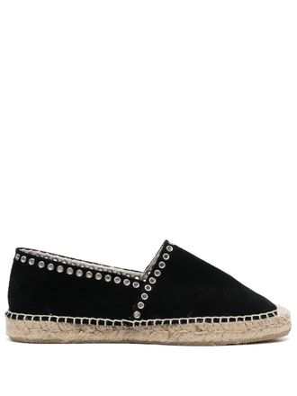 Isabel Marant Espadrilles Canae in pelle scamosciata - Nero