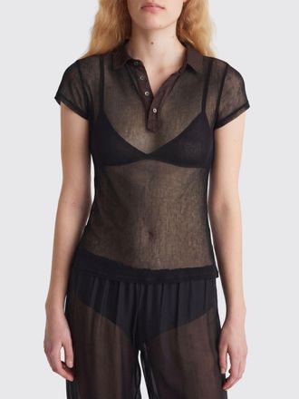 Paloma Wool Polo a maniche corte in misto cotone con colletto classico