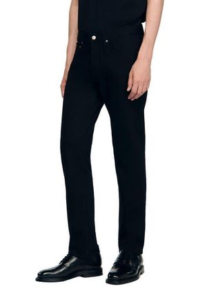 Sandro Slim-fit jeans in Black at Nordstrom, Size 29 X 33 Eu