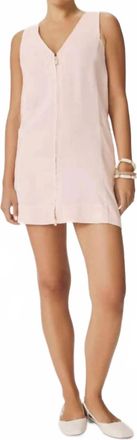 Splendid Lounge Denim Mini Dress In Pink Rose
