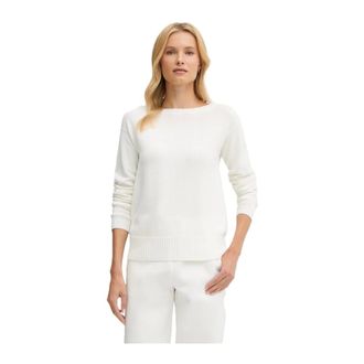 Max Mara Albata Jumper - female - Max Mara - Round-neck Knitwear - White - L - Knitwear