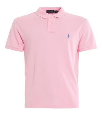 Polo Ralph Lauren Antique pink pique cotton polo shirt