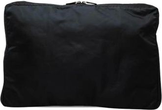 Prada Pre-owned Nylon Pouch - - Pre-owned - Donna - Nero - ONE SIZE