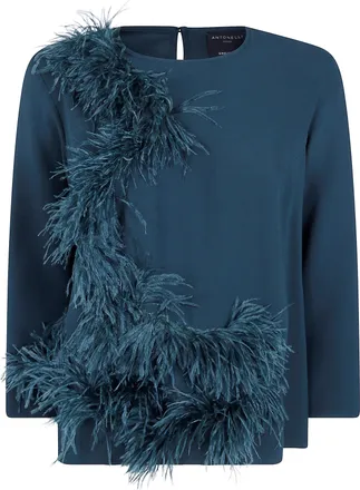 Antonelli Top Round Neck Mango