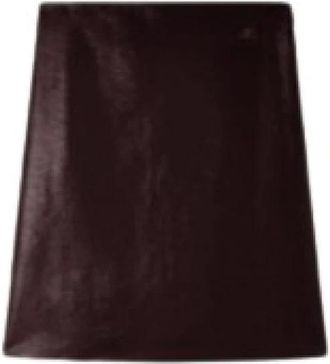 Courr&egrave;ges Donna, Gonne, Rosso, M, new