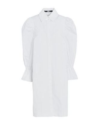 Karl Lagerfeld HUNS PICK PUFFY POPLIN DRESS