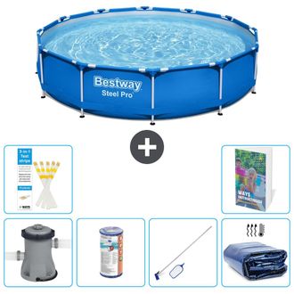 Bestway Piscina Bestway Steel Pro Redonda - 305x76 Cm - 7-piezas S194