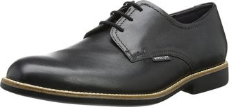 Mephisto Zwarte Leren Veterschoen voor Heren - Heren - Nette schoenen - Zwart - 46 EU - Leer - Schoenen