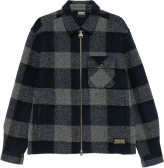 Barbour Giacca-camicia a quadri - Blu