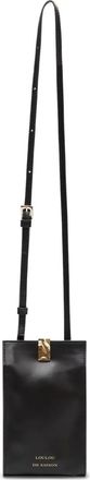 LouLou Borsa a spalla Hermin mini - Nero