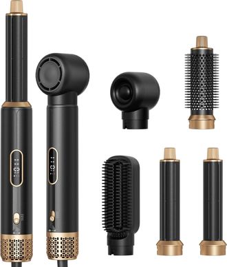 OEM Air Brush Haarstyler - 1000 W - 3 Niveles De Temperatura - Tecnologia Coanda - Para Rizos Secado Alisado Volumen - 1 Unidad