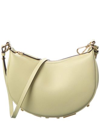 Fendi Fendi Fendigraphy Mini Leather Hobo Bag