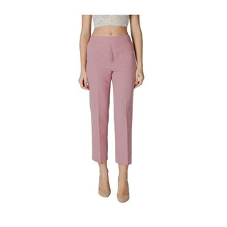 Liu Jo Dames, Broeken, Roze, Maat: S Viscose