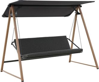 Hesperide Columpio De Jard&iacute;n De Miel Y Carb&oacute;n - 224 X 135 X 173 Cm - Hesp&eacute;ride