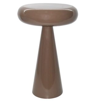 Moloo auxiliar de acero lacado caf&eacute;