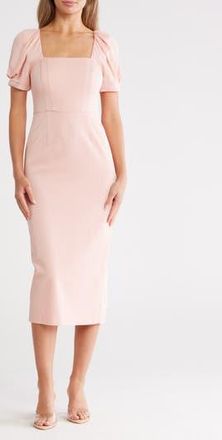 L.k. Bennett Paige Sheath Dress in Pale Pink at Nordstrom Rack, Size 16 Us / 20 Uk