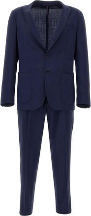 Santaniello Completo monopetto - Blu