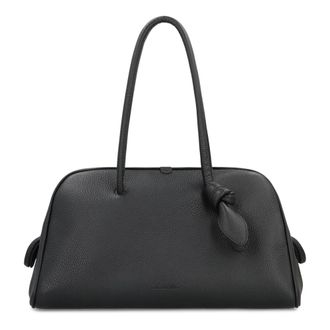Jacquemus Shoulder Bags, female, Black, Size: ONE SIZE The Turismo Bag