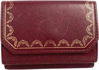 Cartier Pre-owned Wallets, female, Red, Size: ONE SIZE Pre-owned Vintage Wallet