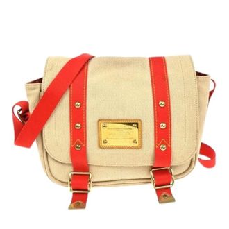 Louis Vuitton Pre-owned Cross Body Bags, female, Beige, Size: ONE SIZE Pre-owned Antigua besace messenger bag