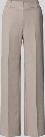 Selected Wide Leg Stoffhose mit Viskose-Anteil Modell RITA in Beige, Gr&ouml;&szlig;e 34/32